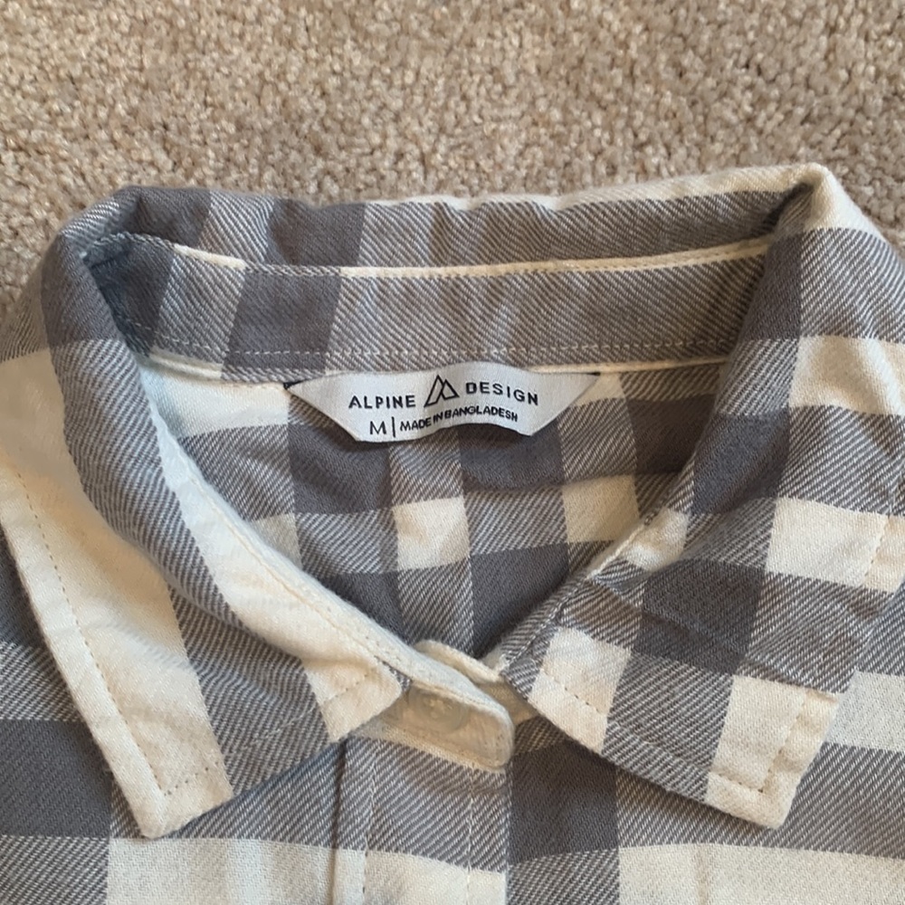 Alpine Design Button Down Patterned Shirt - image 3